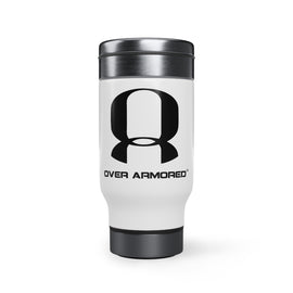 Stainless Steel Travel Mug with Handle, 14oz