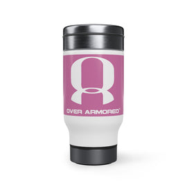 Stainless Steel Travel Mug with Handle, 14oz