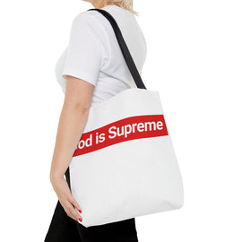 GOD IS SUPREME Tote Bag