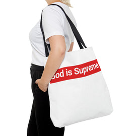 GOD IS SUPREME Tote Bag