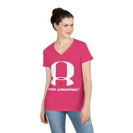 Ladies' V-Neck T-Shirt - OVERARMORED