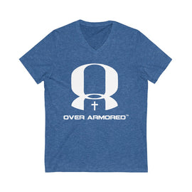 Unisex Jersey Short Sleeve V-Neck Tee - OVERARMORED