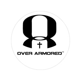 Transparent Outdoor Stickers, Round, 1pcs - OVERARMORED